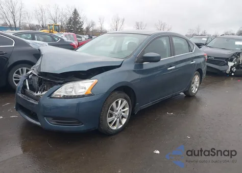 2015 Nissan Sentra Sv из США, поврежденный, VIN 3N1AB7AP9FY336587